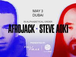 Afrojack and Steve Aoki live Dubai